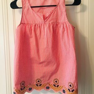 Madewell Paisley sleeveless blouse